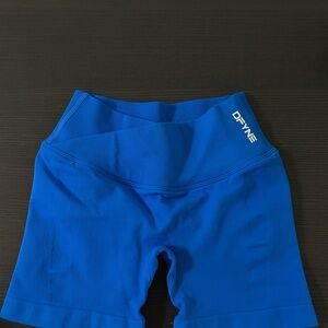 Blue gym shorts